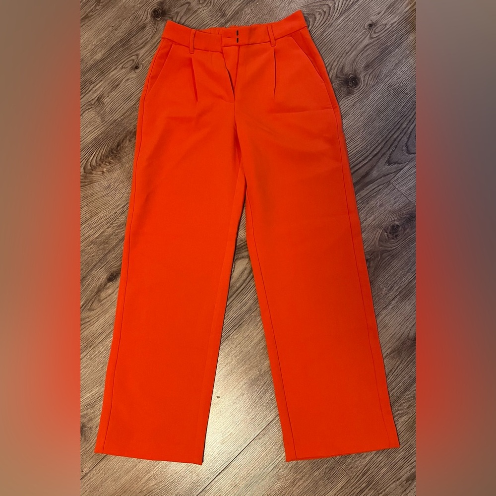 Old Navy Bold Orange Wide Leg Trousers